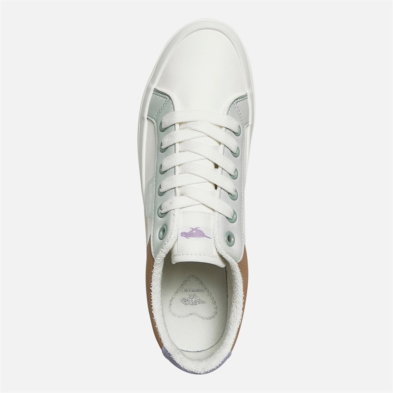 Rocket Dog Womens Cecila Trainers White Combo - Image 4