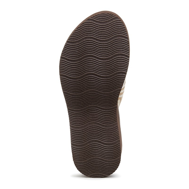 Rocket Dog Womens Tizzy Cordel Flip Flops Natural - Image 2