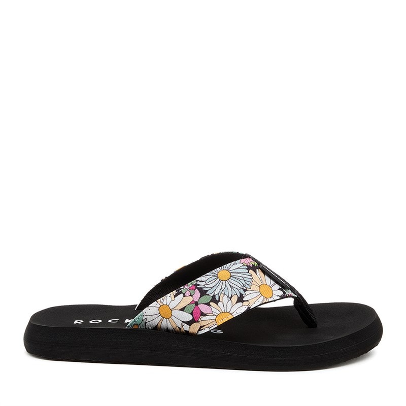 Rocket Dog Womens Adios Berlin Flip Flops Black - Image 3