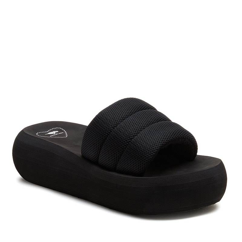 Rocket Dog Womens Splash Jones Sliders Black