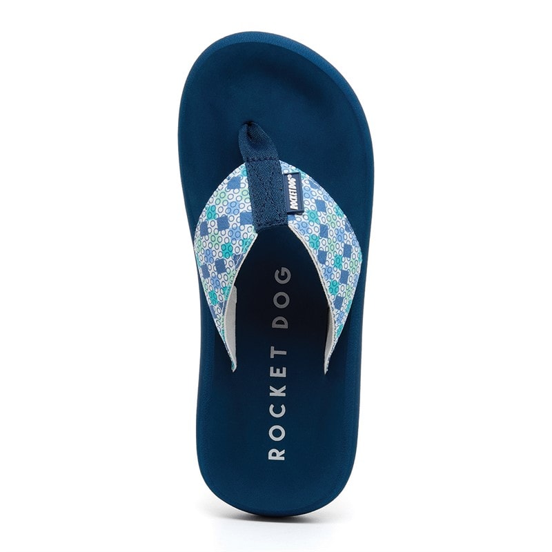 Rocket Dog Womens Spotlight Knox Flip Flops White Multi - Image 4