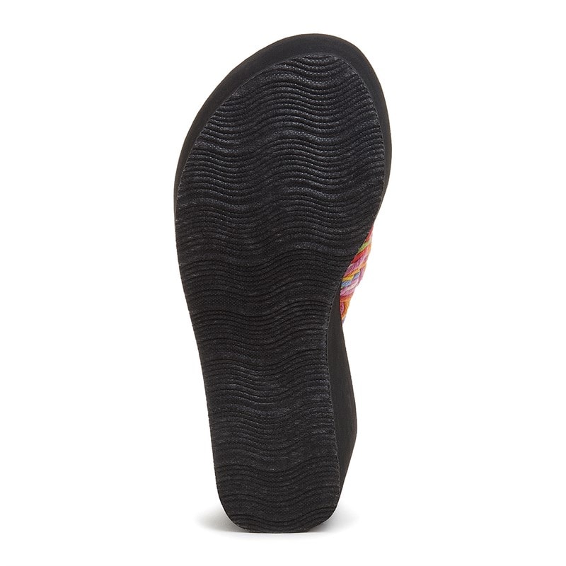 Rocket Dog Womens Crush String Braid Platform Sandals Rainbow - Image 2