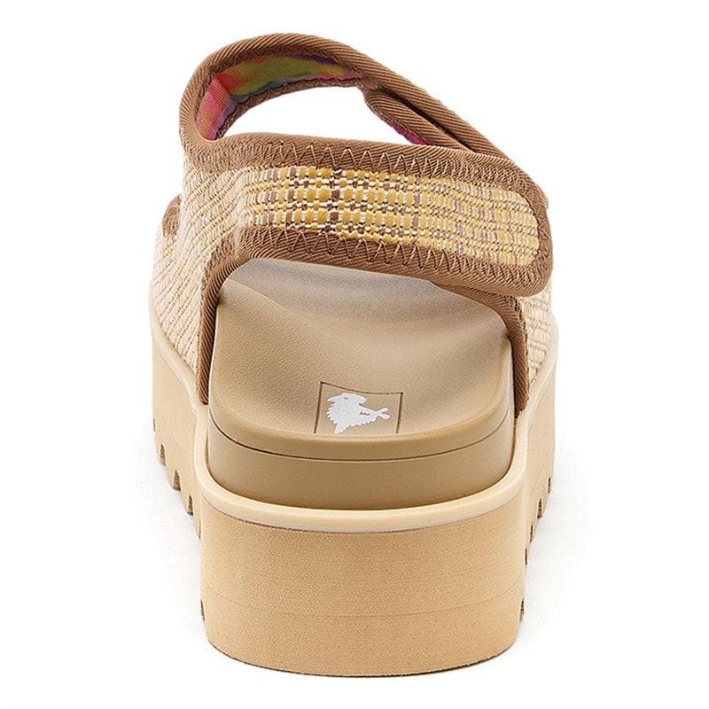 Rocket Dog Womens Balmy Park Ankle Strap Sandals Natural - Image 3