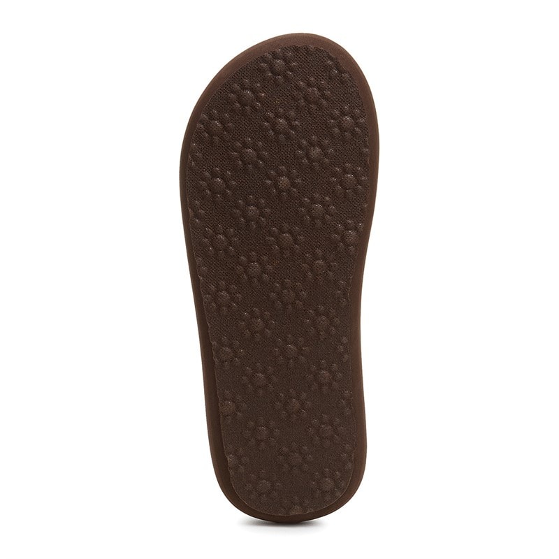 Rocket Dog Womens Spotlight Olney Sequin Flip Flops Brown - Image 2