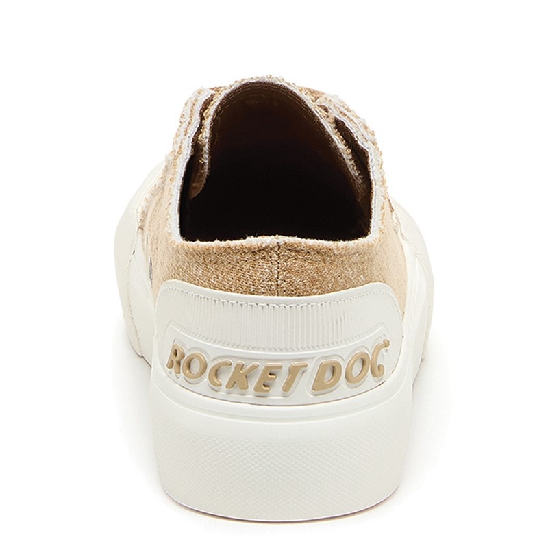 Rocket Dog Womens Jazzin Plus Canvas Pumps Tan - Image 3