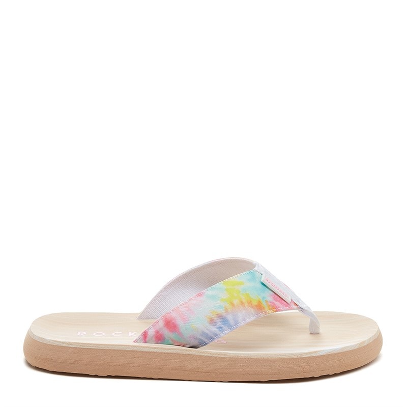 Rocket Dog Womens Adios Tucker Flip Flops Pastel Multi - Image 5