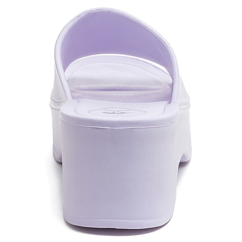 Rocket Dog Womens Petal Blown EVA Platform Sliders Lavender - Image 3