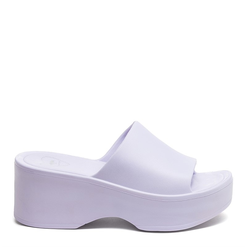 Rocket Dog Womens Petal Blown EVA Platform Sliders Lavender - Image 5