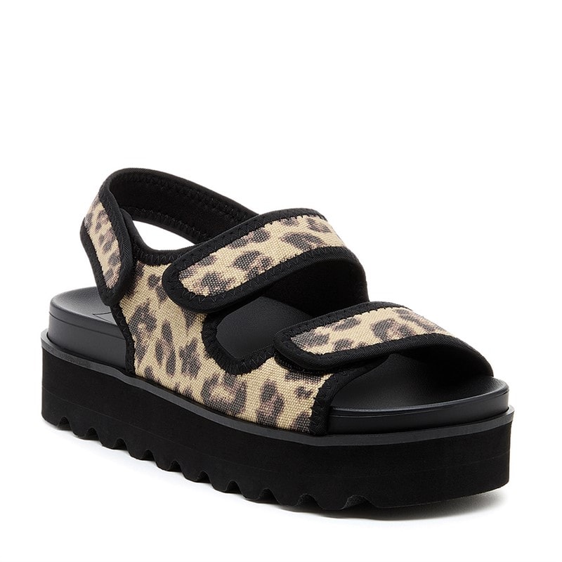 Rocket Dog Womens Balmy Dexter Ankle Strap Sandals Tan/Black - Image 1