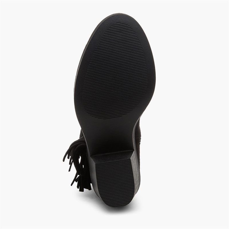 Rocket Dog Womens Yankee Frill Boots Black - Image 2