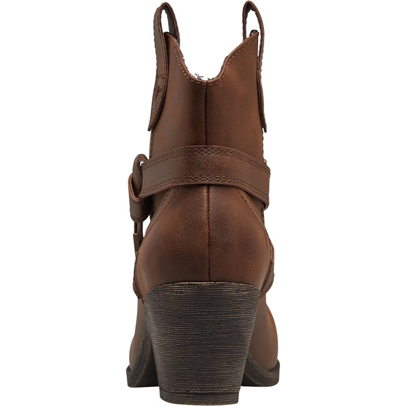 Rocket Dog Womens Satire Lane Heeled Boots Dark Brown - Image 3