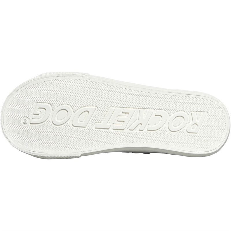 Rocket Dog Womens Jazzin PU Pumps White - Image 2