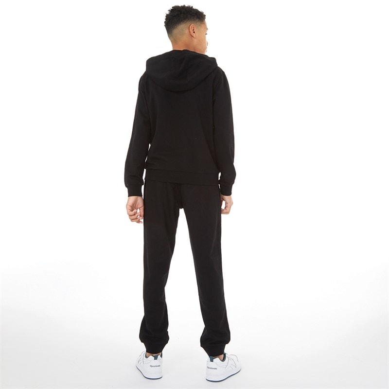 EA7 Boys Emporio Armani Tracksuit Black/Logo Gold - Image 2
