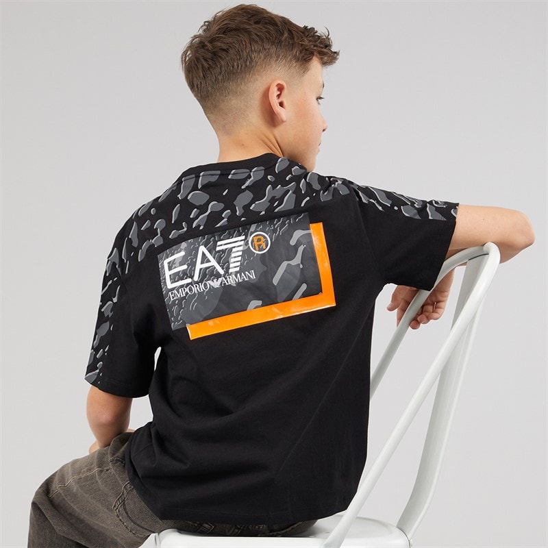 EA7 Boys T-Shirt Black