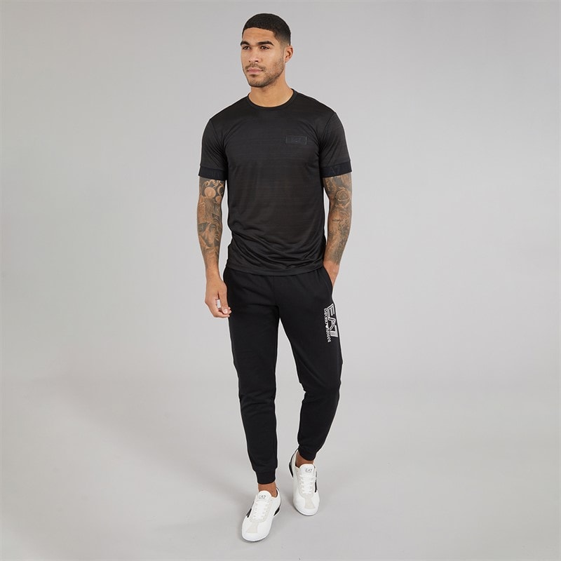 EA7 Mens T-Shirt Black - Image 4