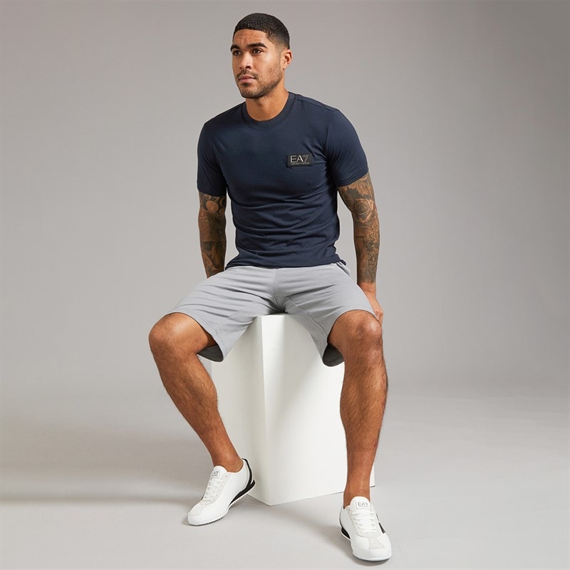 EA7 Mens T-Shirt Night Blue - Image 5