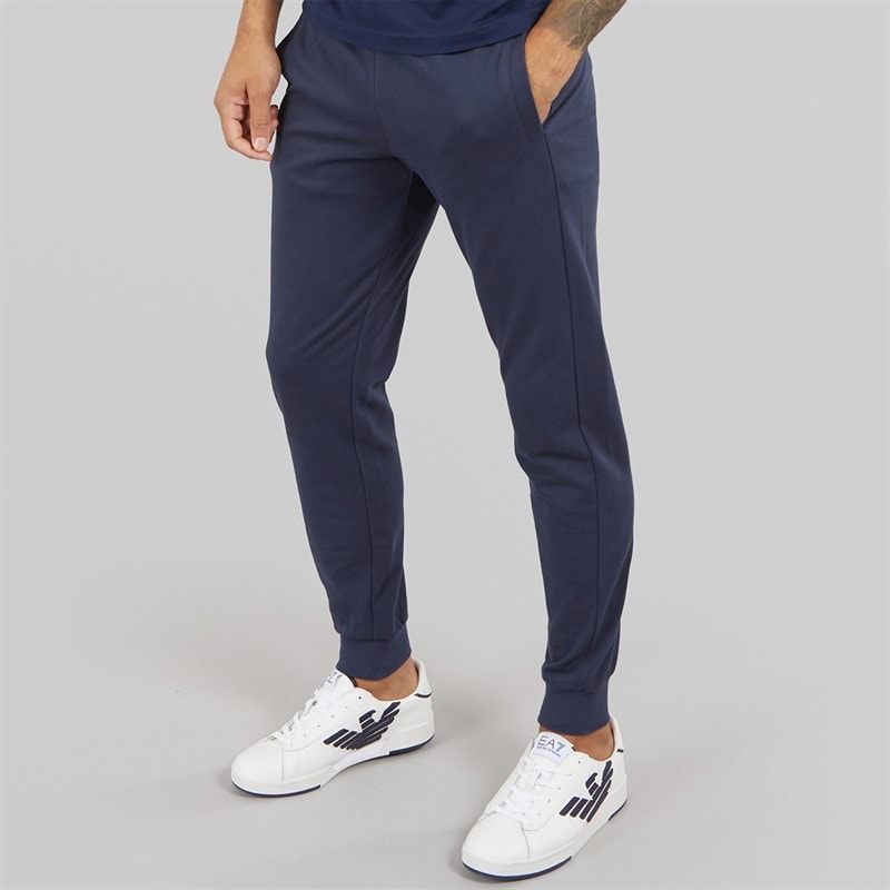 EA7 Mens Joggers Navy Blue