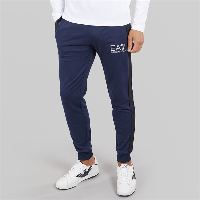 EA7 Mens Joggers Navy Blue