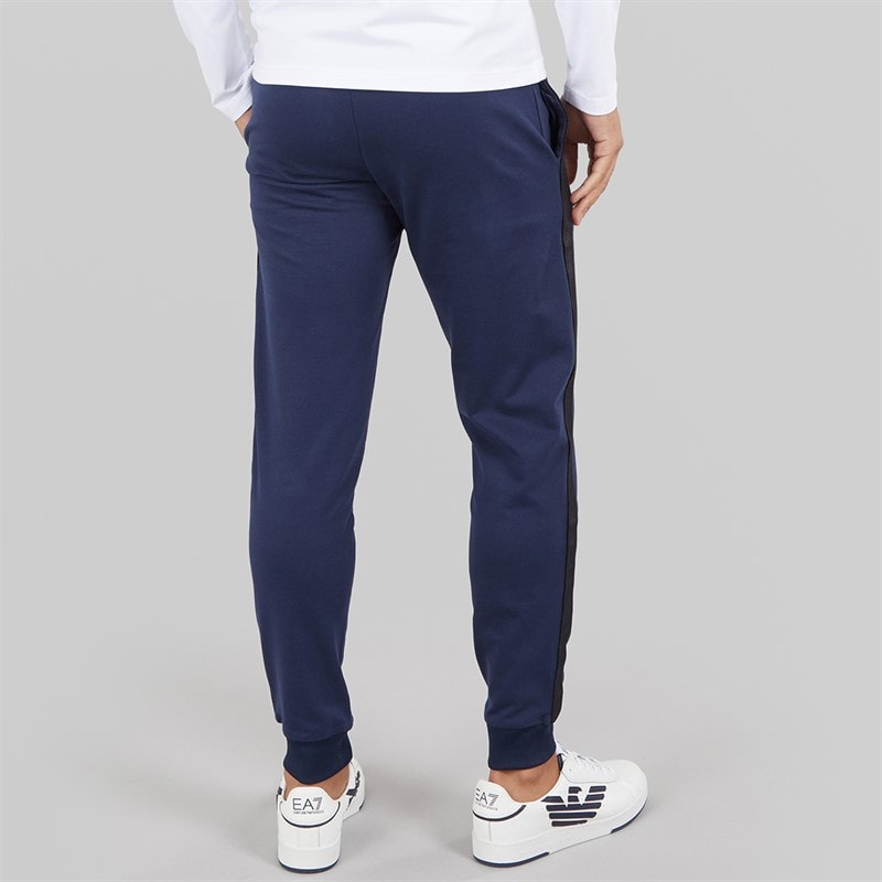 EA7 Mens Joggers Navy Blue - Image 2