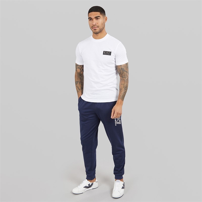 EA7 Mens T-Shirt White - Image 4