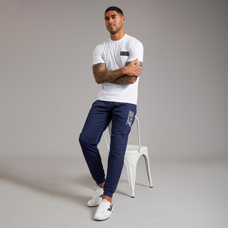EA7 Mens T-Shirt White - Image 5