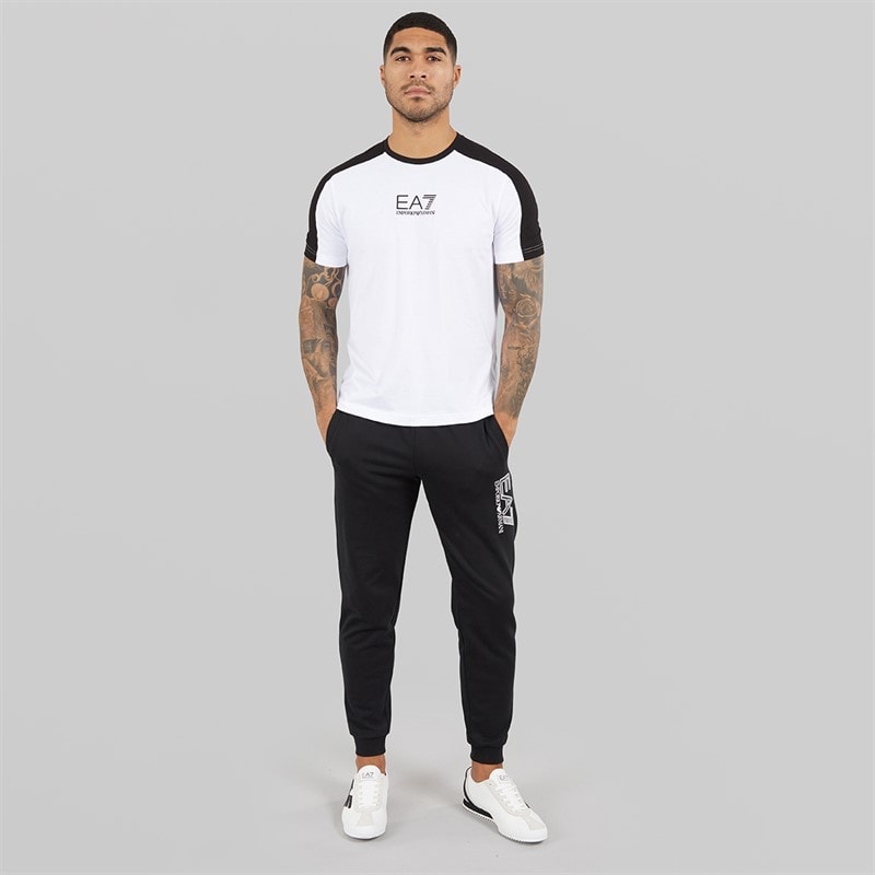 EA7 Mens T-Shirt White - Image 4