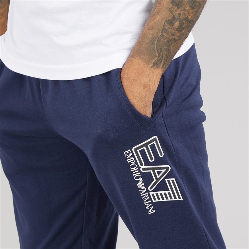 EA7 Mens Joggers Navy Blue - Image 3