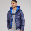 EA7 Mens Down Jacket Navy Blue