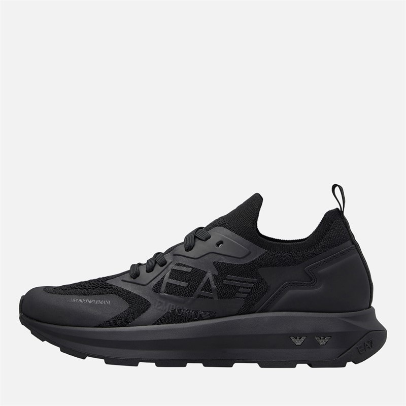 EA7 Trainers Triple Black