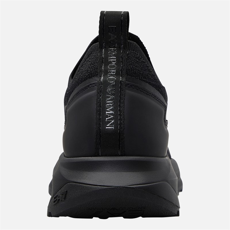 EA7 Trainers Triple Black - Image 3