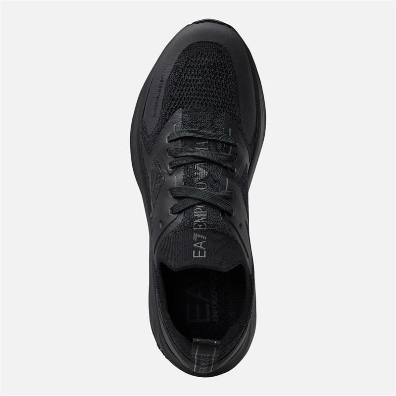 EA7 Trainers Triple Black - Image 4