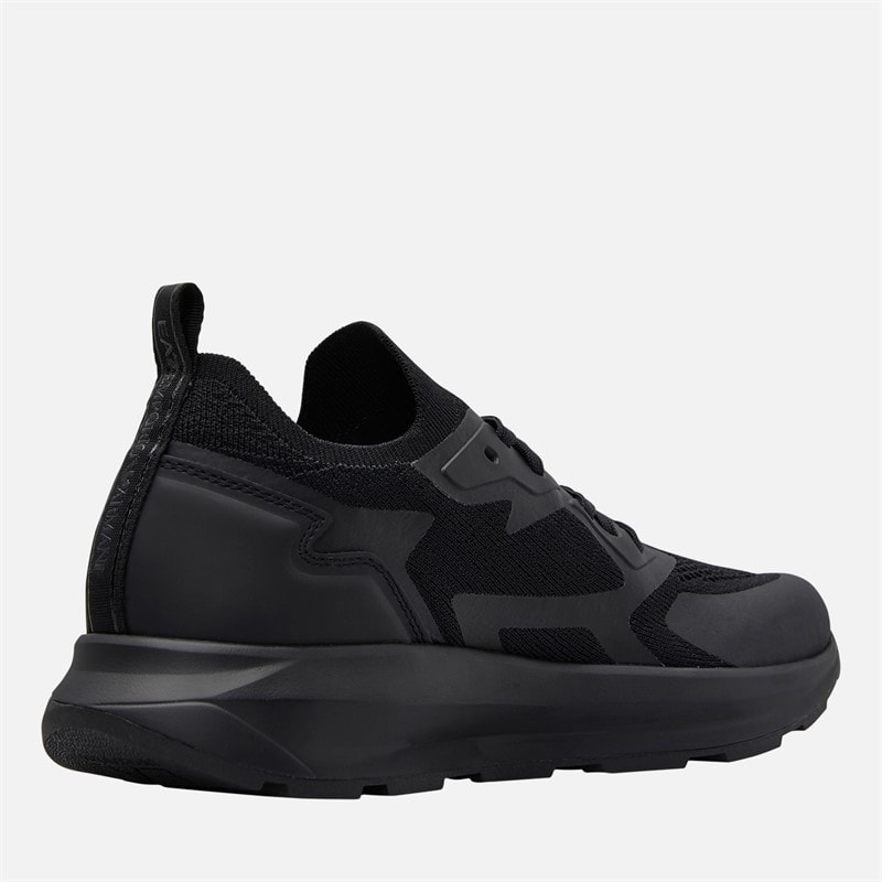 EA7 Trainers Triple Black - Image 5