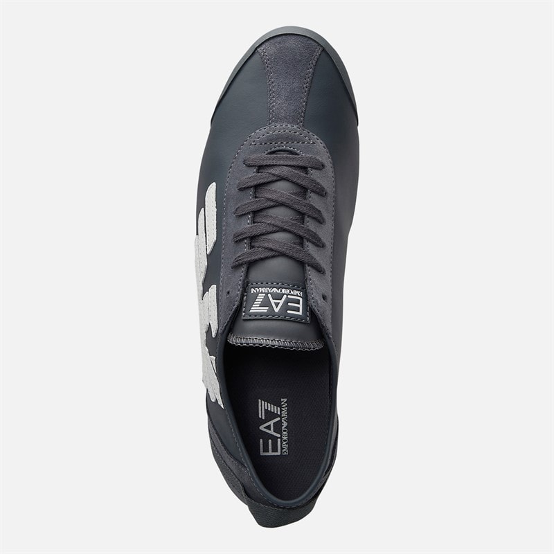 EA7 Trainers Iron Gate/Off White - Image 4