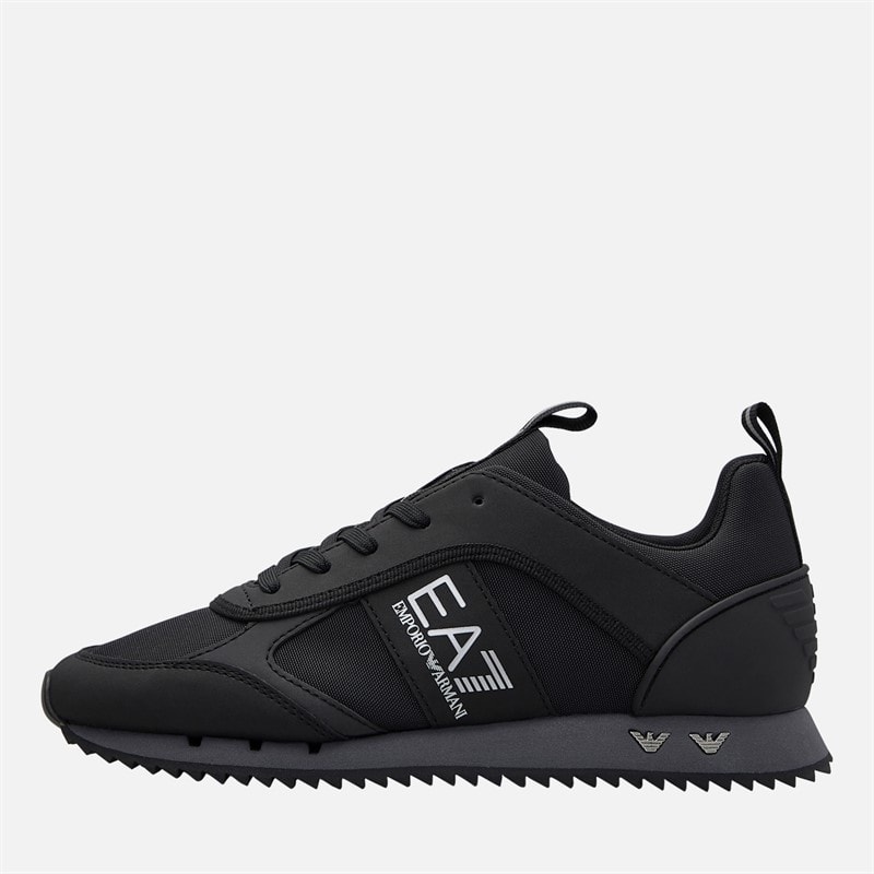 EA7 Trainers er Black/Iron Gate/Silv - Image 1