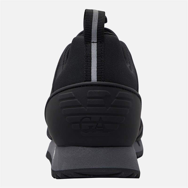 EA7 Trainers er Black/Iron Gate/Silv - Image 3
