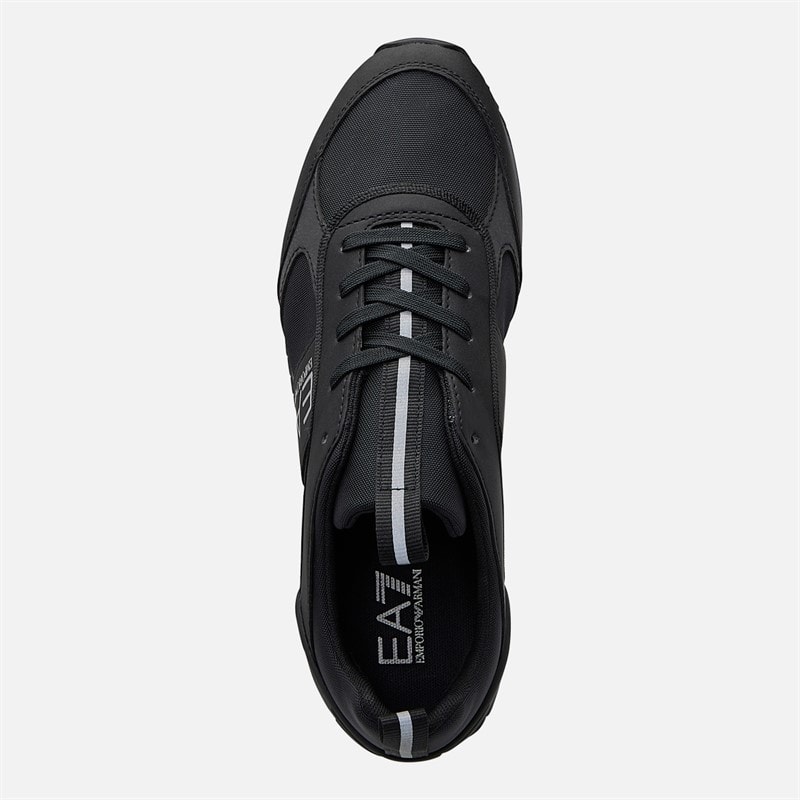 EA7 Trainers er Black/Iron Gate/Silv - Image 4