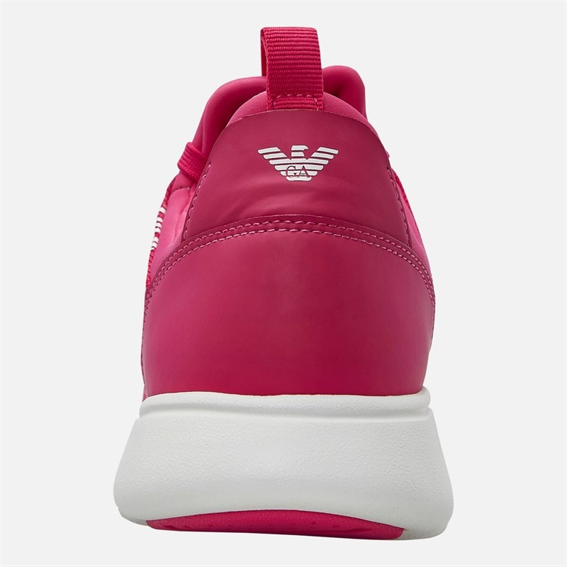 EA7 Trainers Bright Rose/White - Image 3