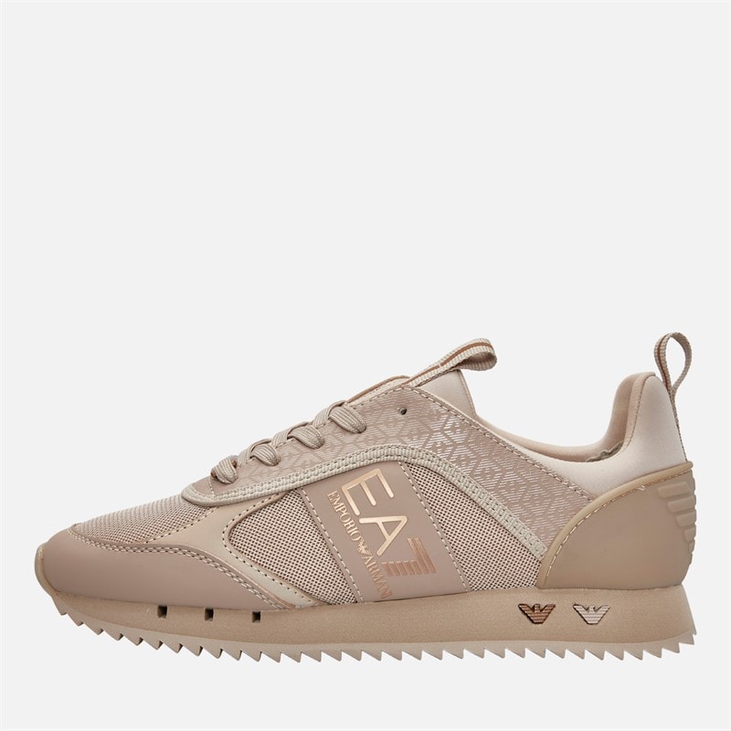 EA7 Junior Boys Trainers Triple Moon/Bronze