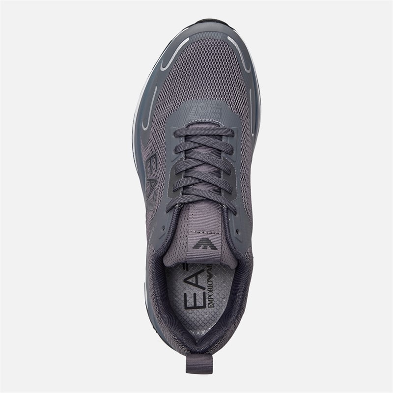 EA7 Trainers Asphalt Grey/Black - Image 4