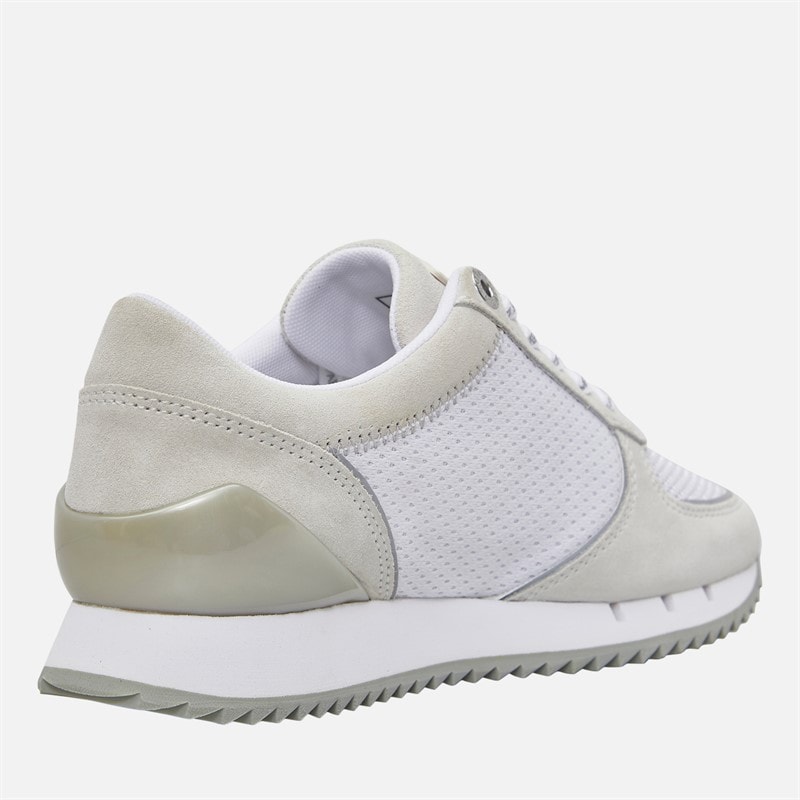 EA7 Womens Trainers White/Silver - Image 5
