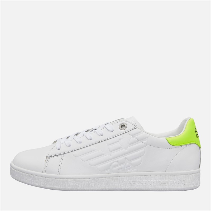 EA7 Trainers White/Yellow Fluo