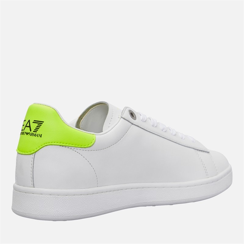 EA7 Trainers White/Yellow Fluo - Image 5