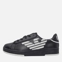 EA7 Junior Boys Trainers Nero/Bianco