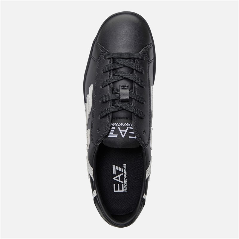 EA7 Junior Boys Trainers Nero/Bianco - Image 4