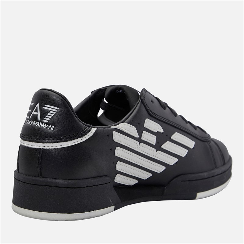 EA7 Junior Boys Trainers Nero/Bianco - Image 5