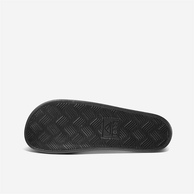 Reef Mens Cushioned Tradewind Dual Strap Sandals Black - Image 2