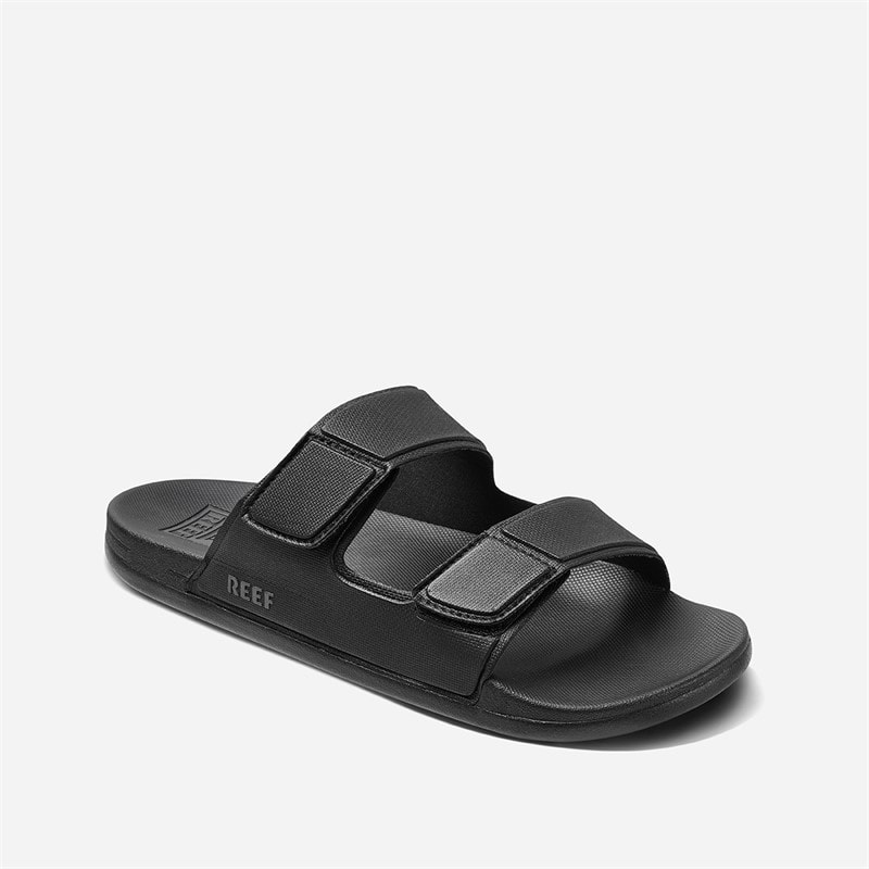 Reef Mens Cushioned Tradewind Dual Strap Sandals Black - Image 5