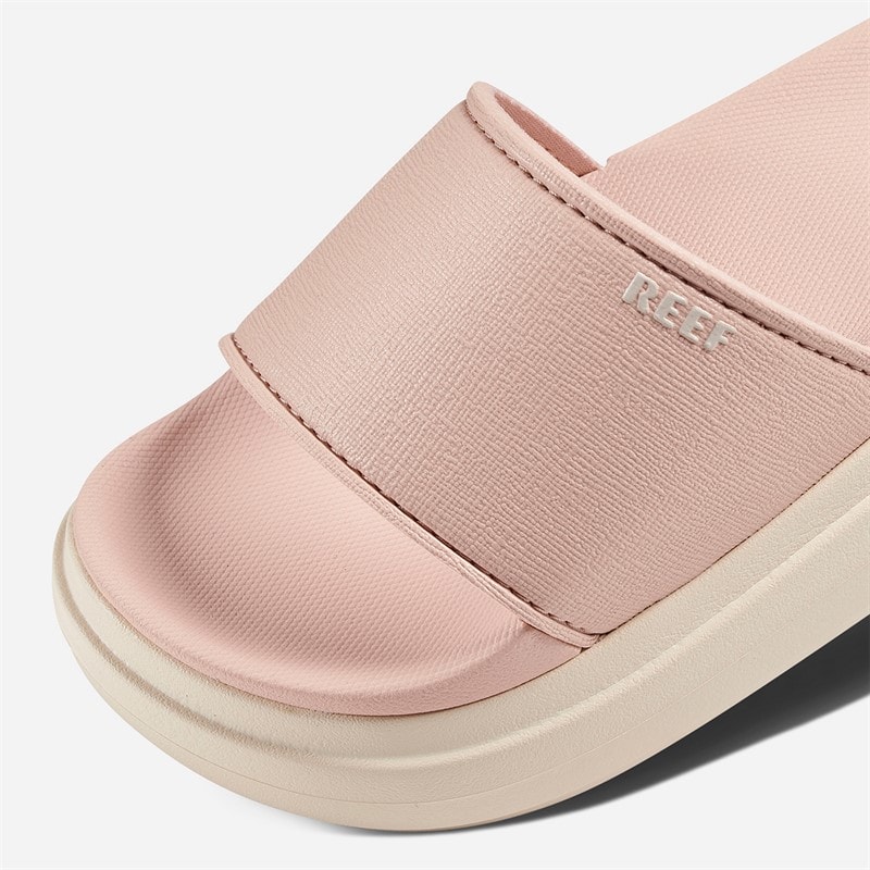 Reef Womens Cushioned Bondi Bay Sliders Cameo Rose - Image 4