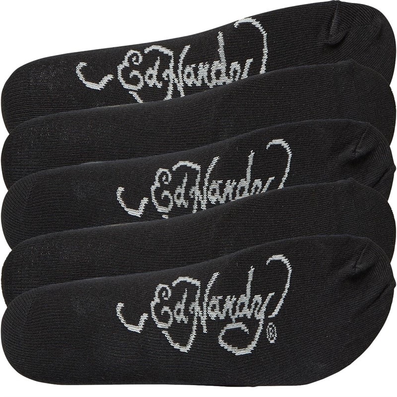 Ed Hardy Mens Meras Five Pack Dress Socks Black - Image 2