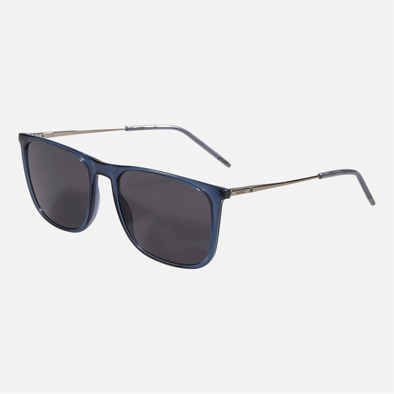 HUGO Mens Sunglasses Blue Palladium